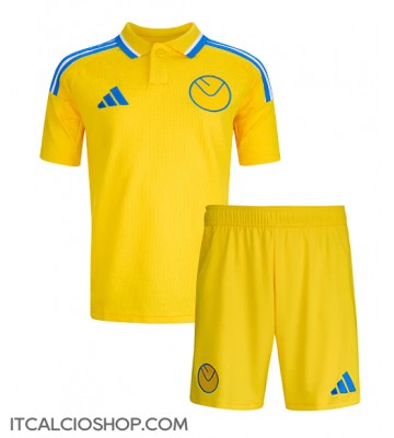 Leeds United Seconda Maglia Bambino 2024-25 Manica Corta (+ Pantaloni corti)